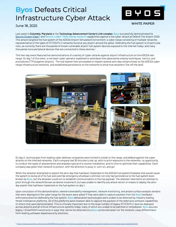 Byos Whitepaper - Defend the Airport thumbnail